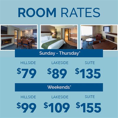 bluewater resort and casino room rates  (0